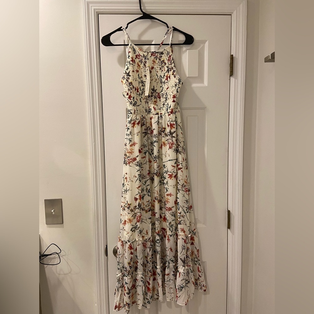 Pink blush Maternity Maxi Dress NWT!